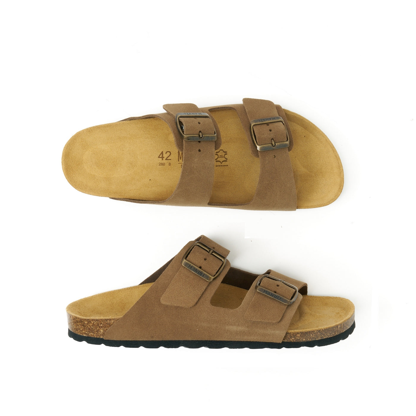 Alberto Sandals - Brown - Men