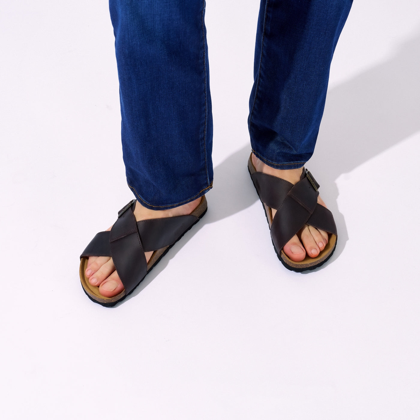 Sandalias Ramon - Marrón oscuro - Hombre