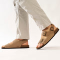 Sandales Carlos - Taupe - Homme