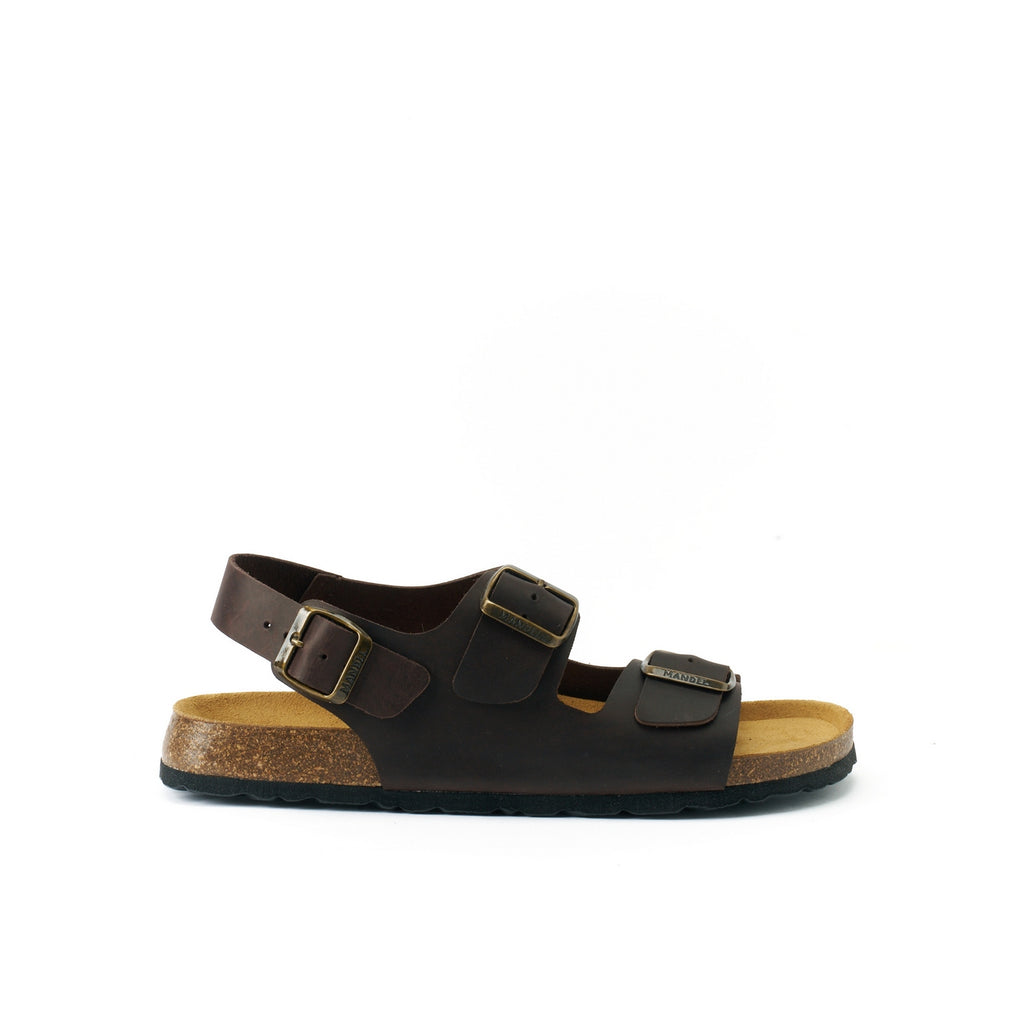 Sandalias Carlos - Marrón oscuro - Hombre