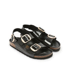 Mandel - Carlos Big Buckle Charol Negro - Mujer