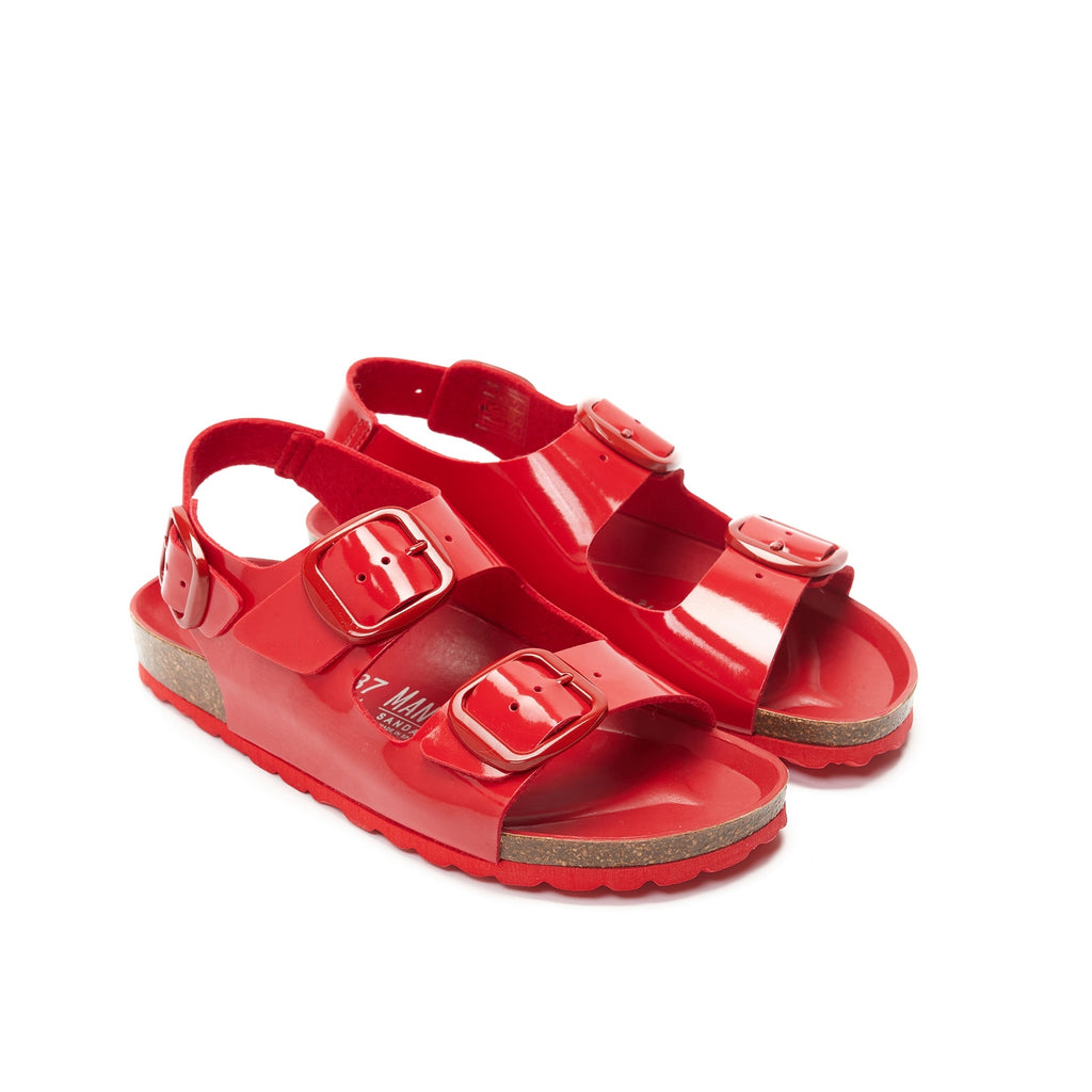 Sandalias Carlos - Rojo - Mujer