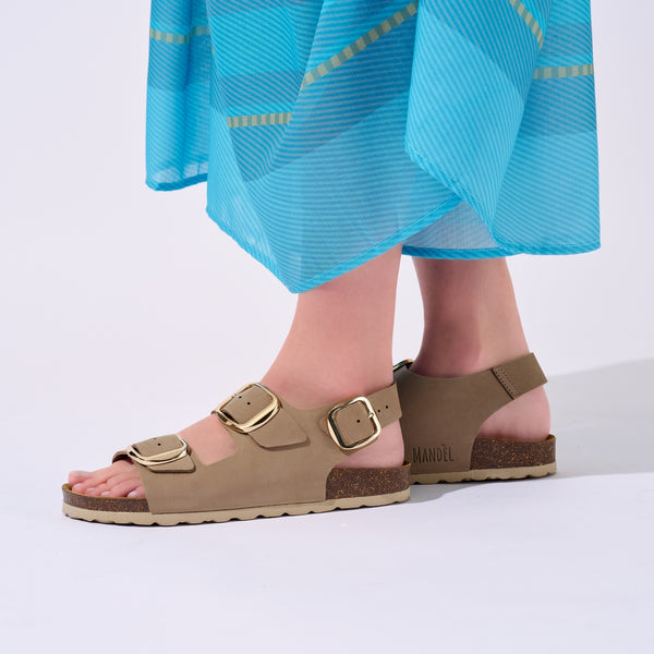 Sandales Carlos - Taupe - Femme