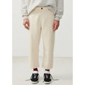 Pantalon 5 Poches Le Droit Cropped - Ecru - Homme