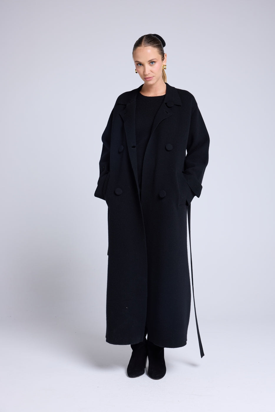 Manteau Trench Meilna - Noir