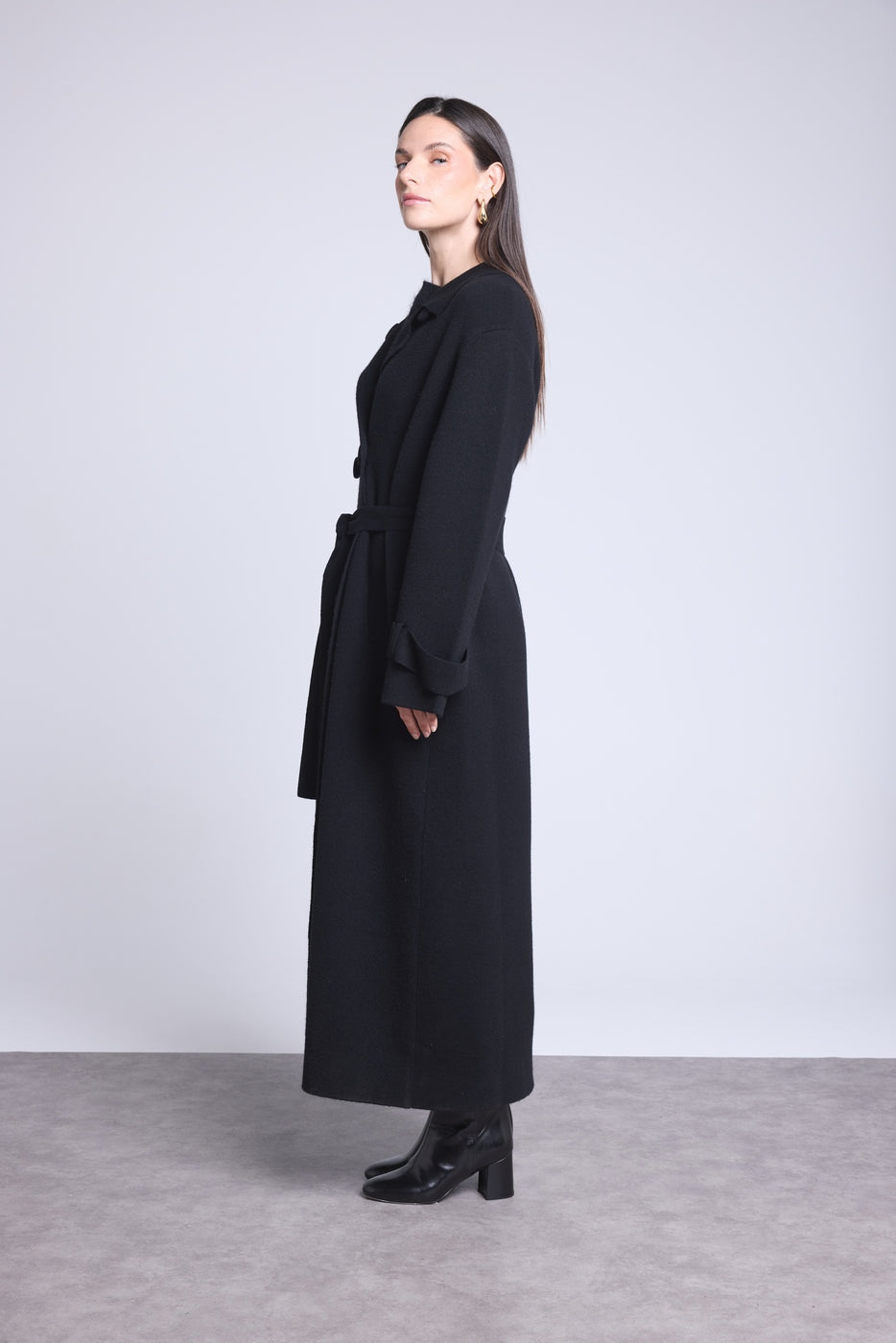 Abrigo Trench Melinda - Negro - Mujer