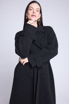 Melinda Trench Coat - Black - Women