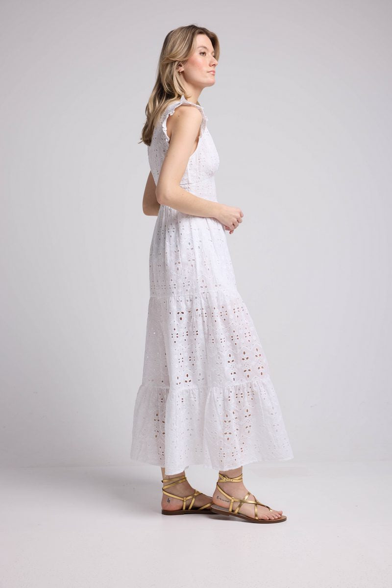 Vestido largo - Blanco