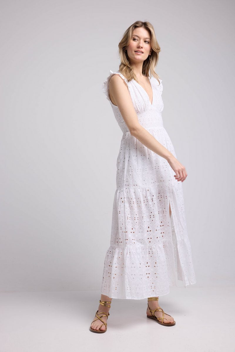 Vestido largo - Blanco