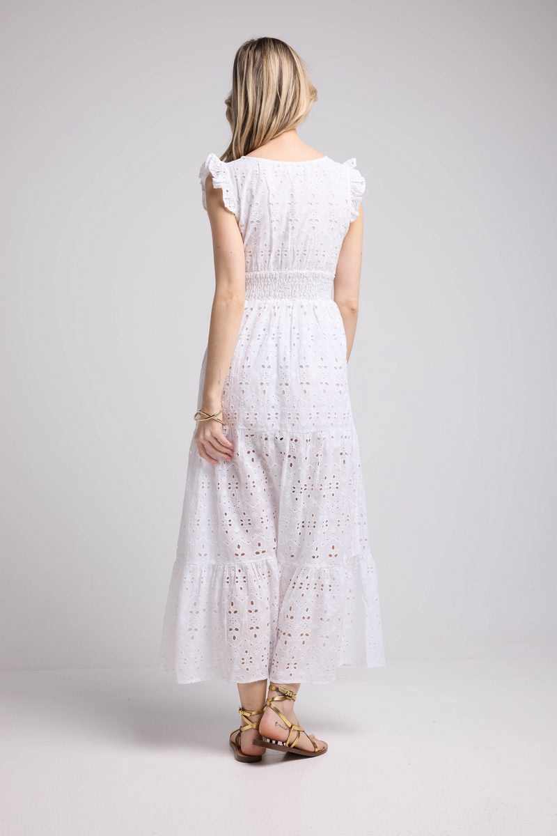 Vestido largo - Blanco
