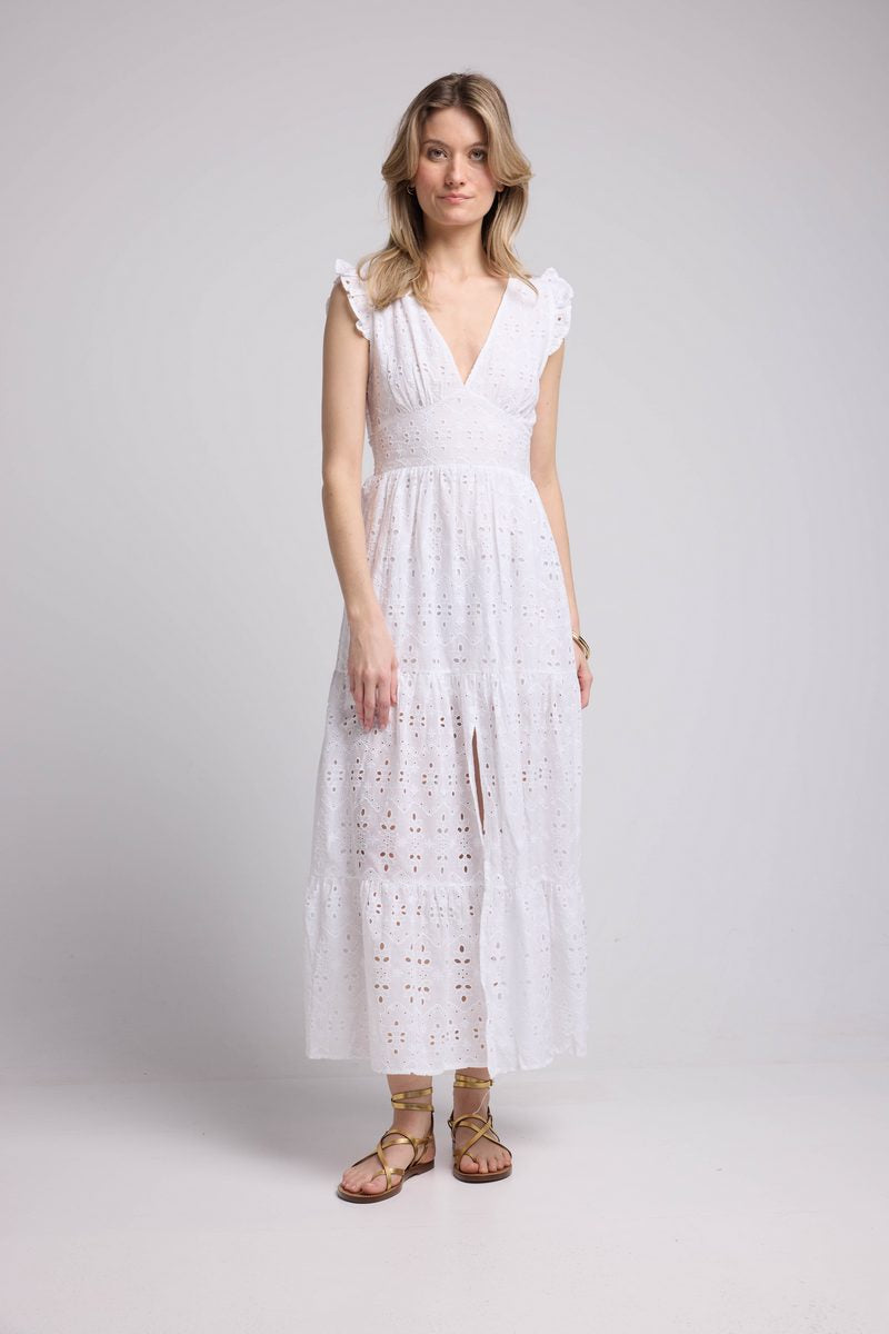 Vestido largo - Blanco