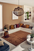 Plain brown rug: MEM567MAR - Nazar rugs