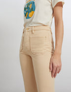 Pantalon Straight Mercy Color - Light Sand - Femme