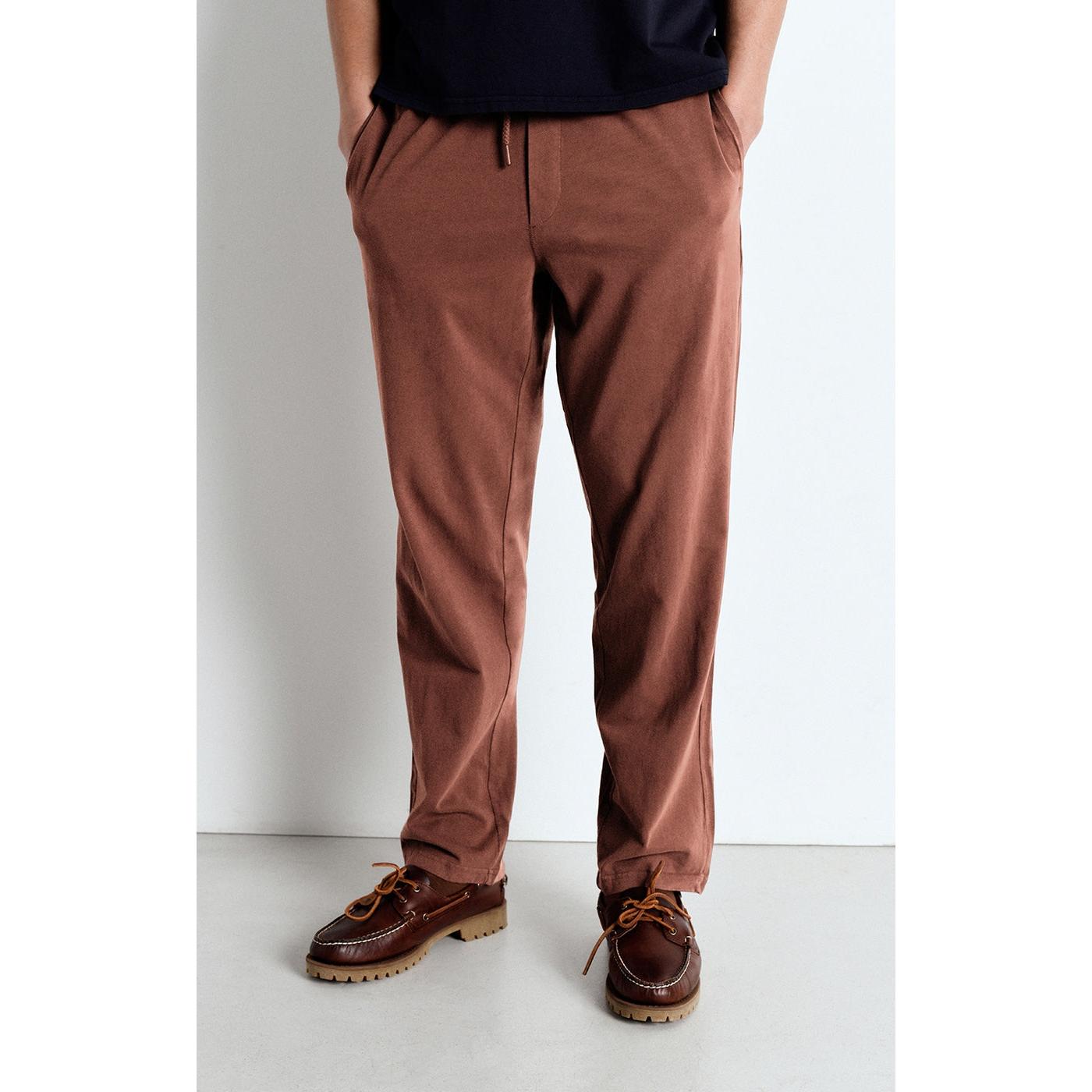 Pantalón de Jogging Recto - Chocolate Vintage - Hombre