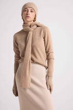 Kaschmirschal Stola – New Beige Crème – Unisex