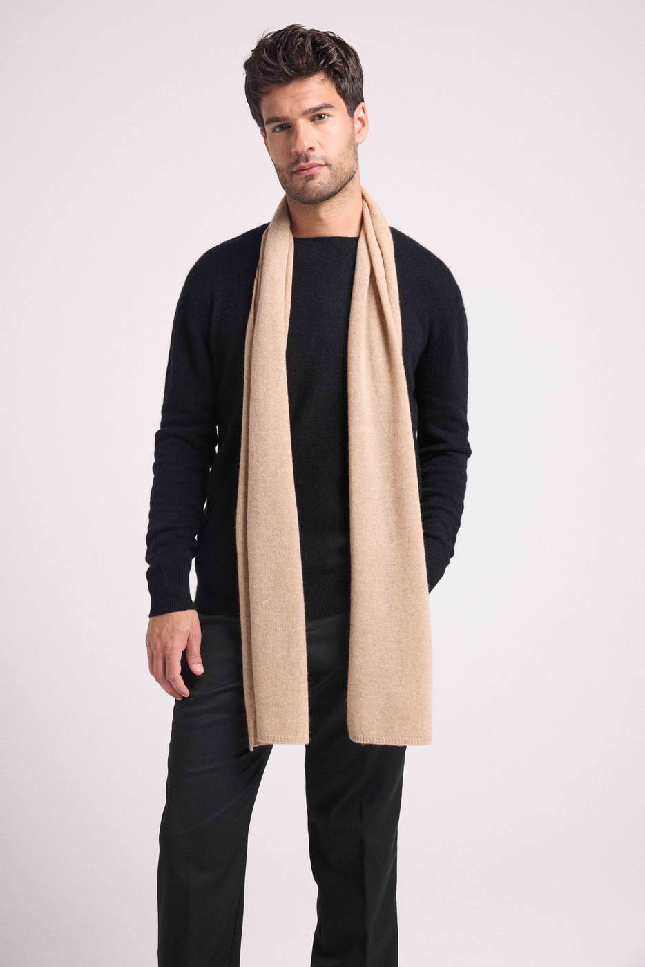 Kaschmirschal Stola – New Beige Crème – Unisex