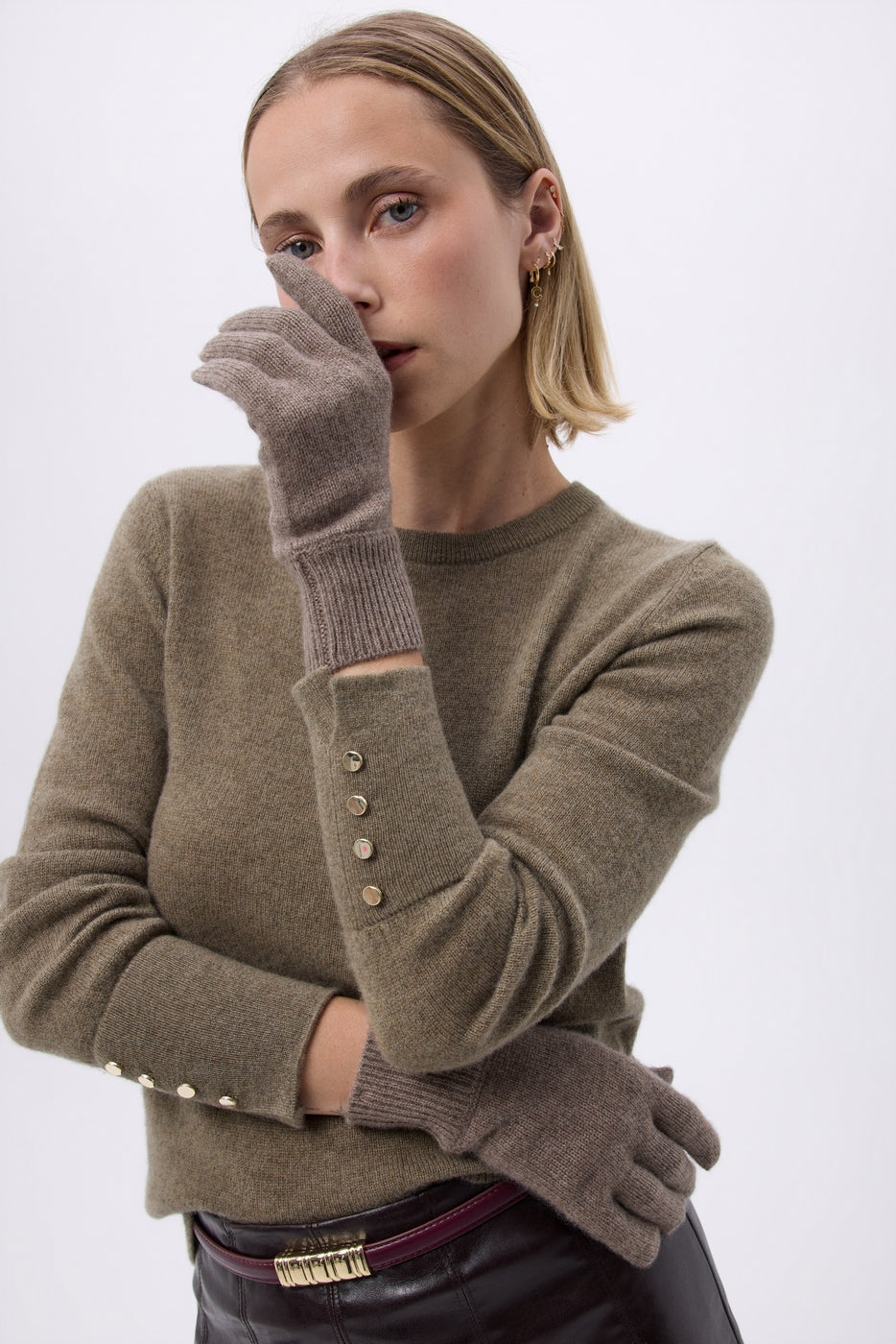 Handsker Mh-006 - Nøddebrun - Unisex