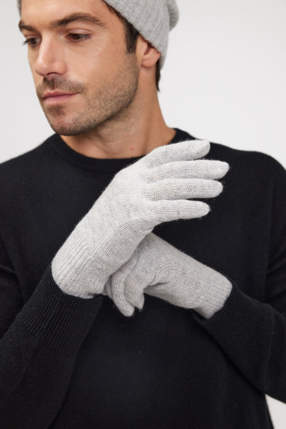 Gloves - Pearl Grey