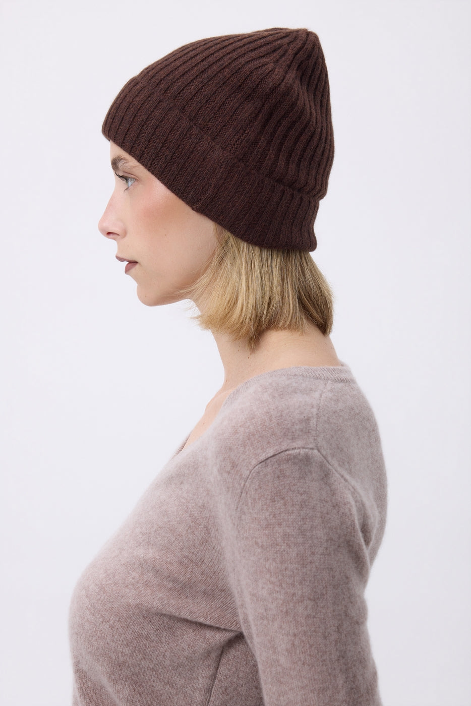 Unisex-Beanie Mh-007 - Braun - Unisex