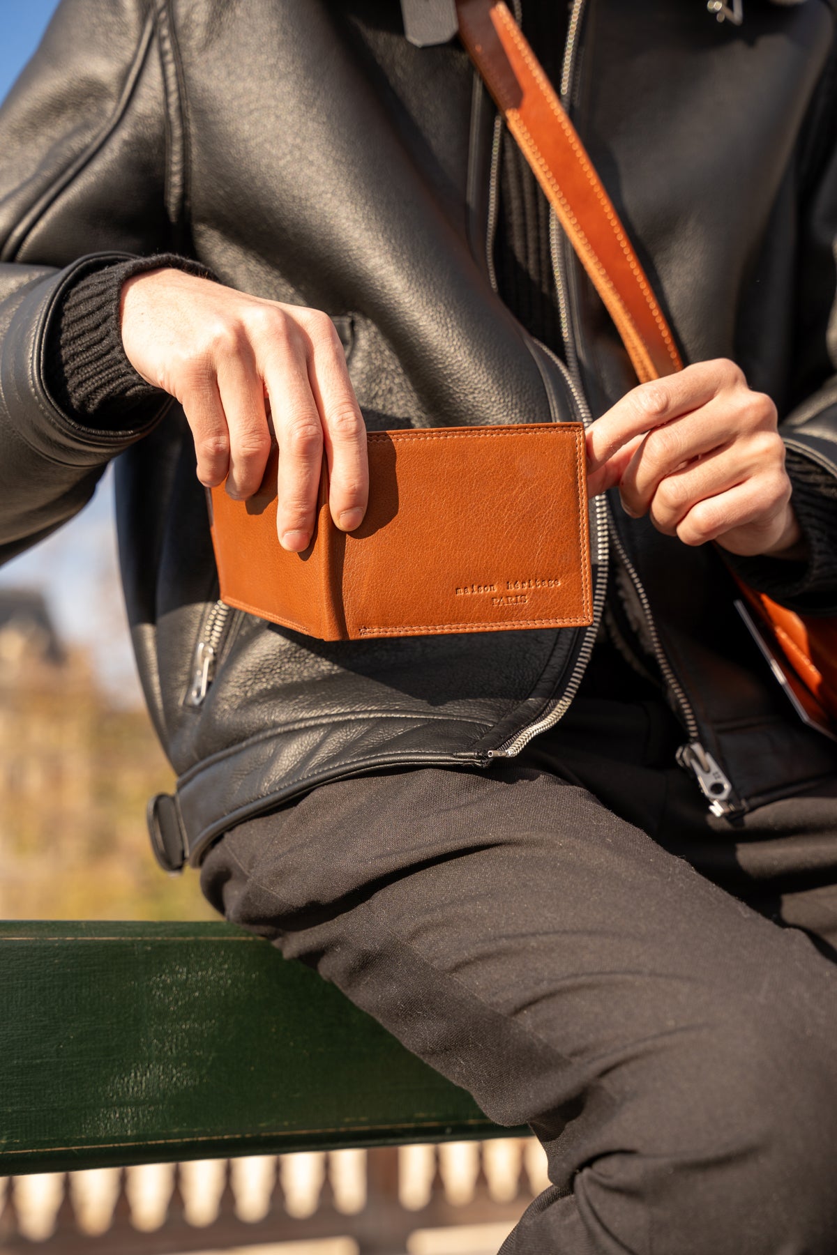 Cartera Henry - Marrón