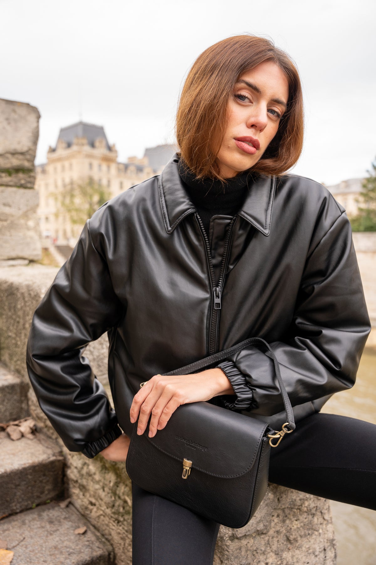 Bolso bandolera Peny - Negro