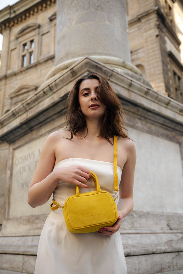 Alba Shoulder Bag - Yellow