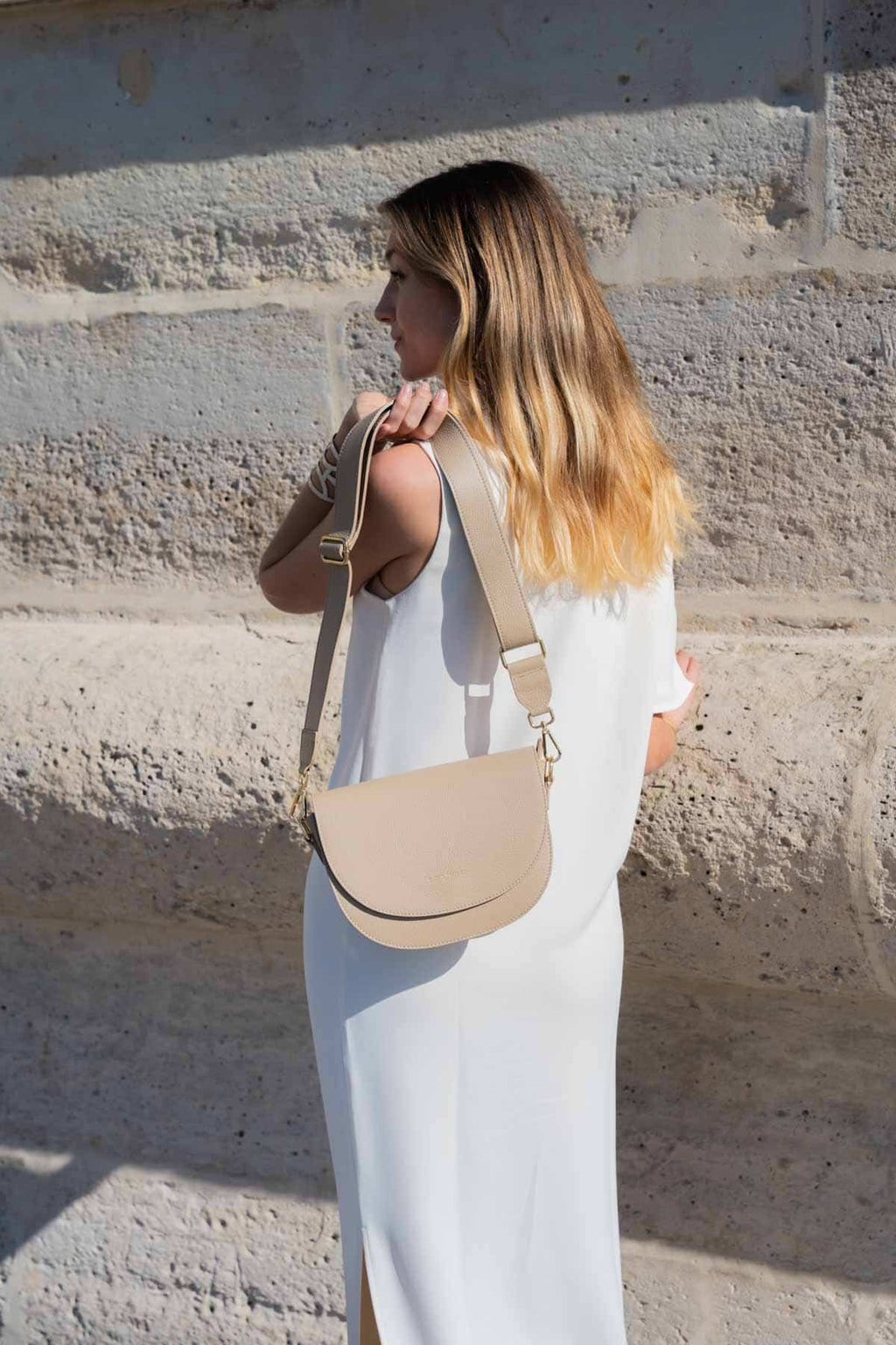 Bolso bandolera Amarone - Topo