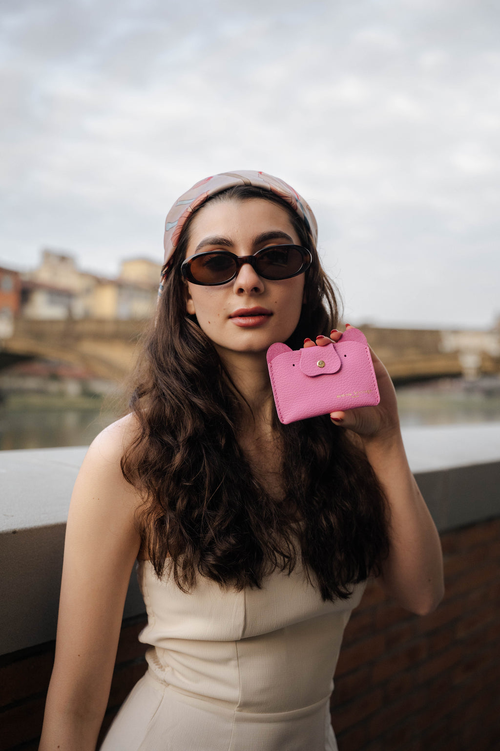 Ana Coin Purse - Pink Valentino