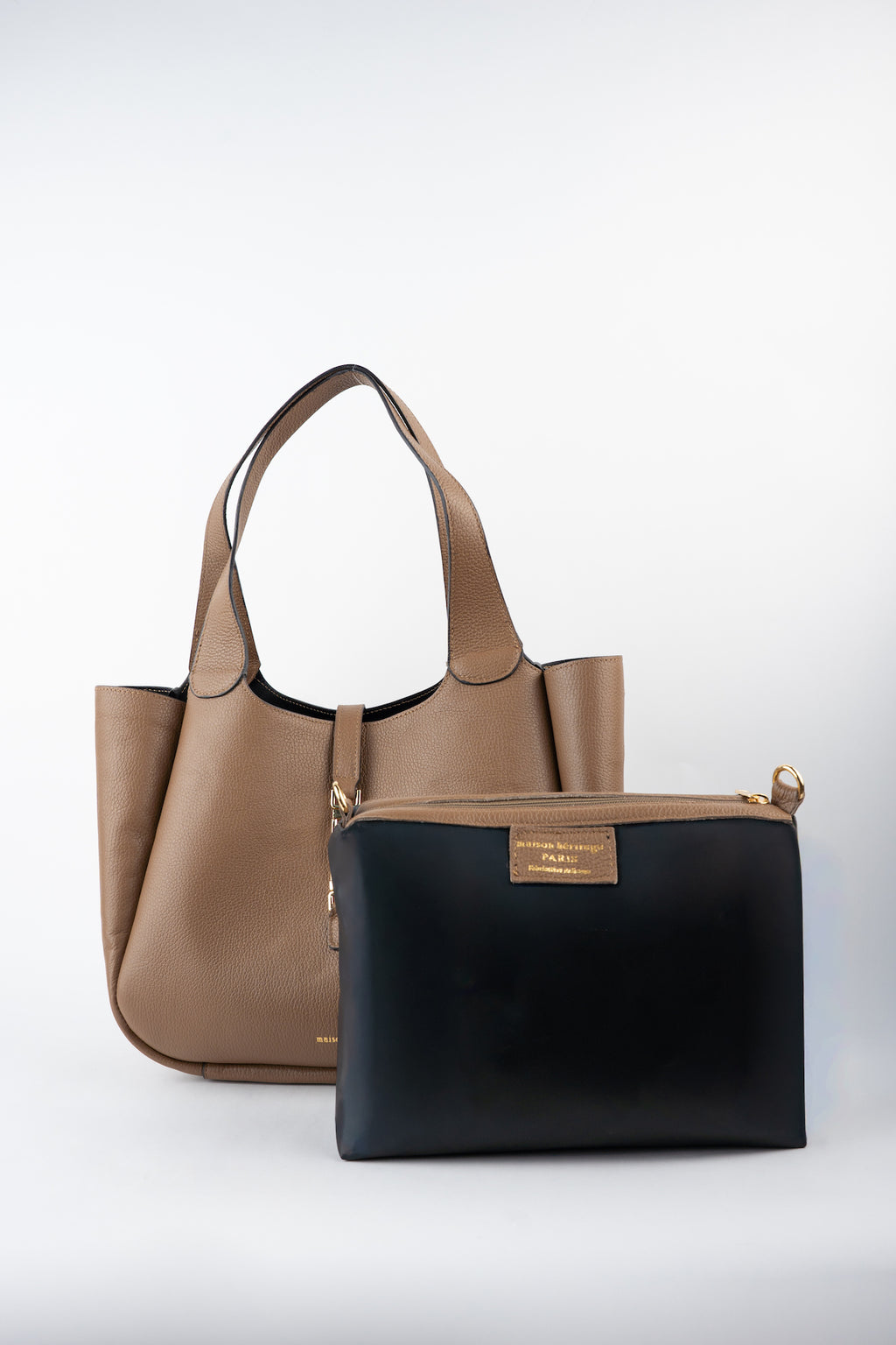 Borsa a spalla Artic Graine - Tortora