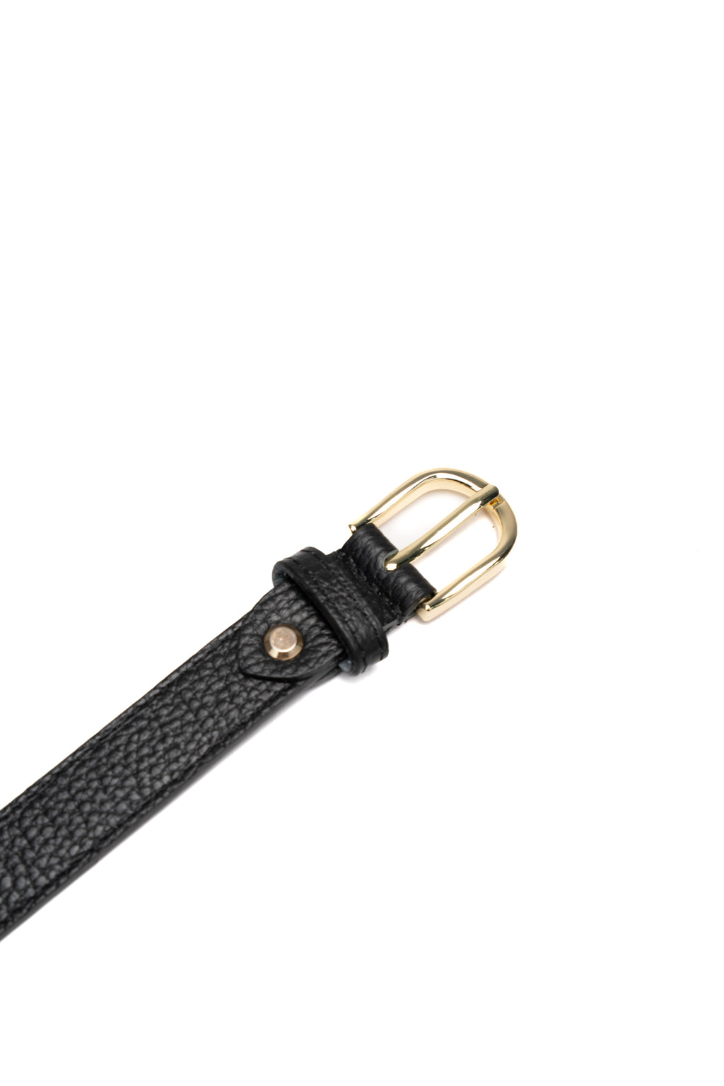 Cintura Avanti Grainé - Nera