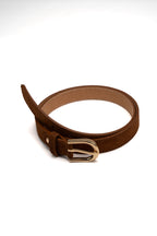 Cintura Avanti Suede - Cammello