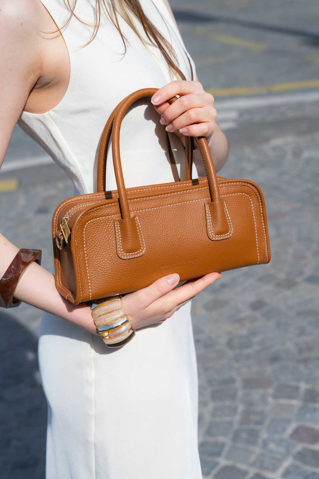 Barolo Handbag - Camel