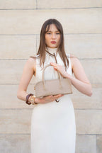 Bolso de mano Barolo - Topo