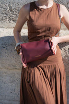 Brille Crossbody Bag - Burgundy