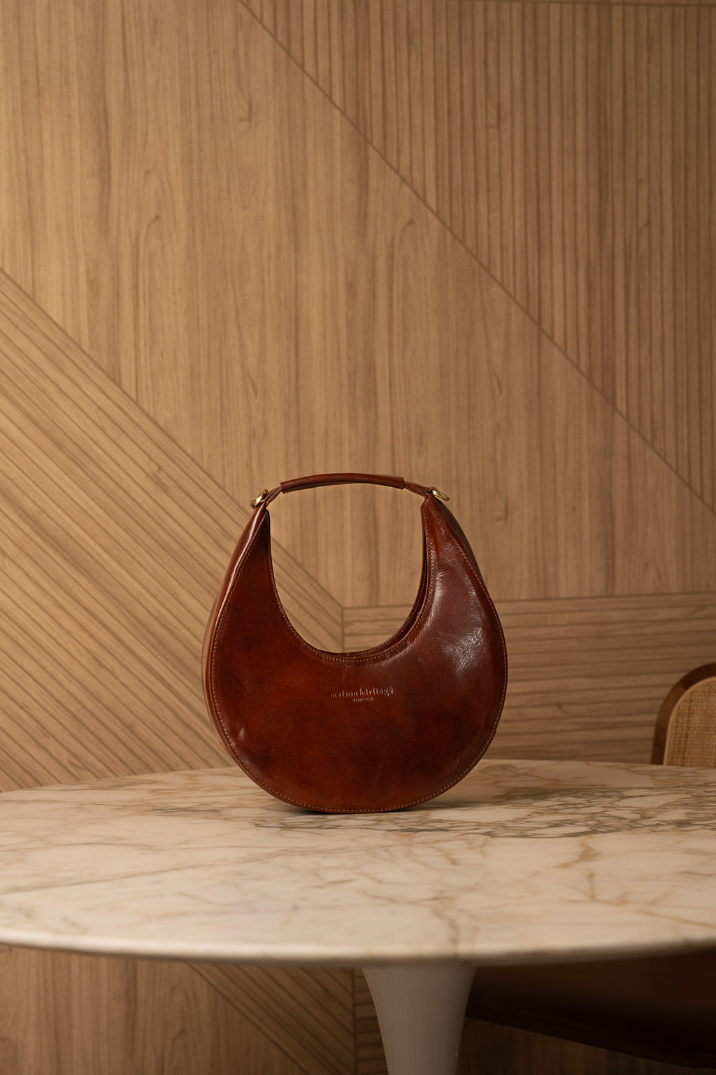 Borsa a mano Celia Vintage - Marrone