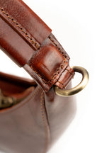 Borsa a mano Celia Vintage - Marrone