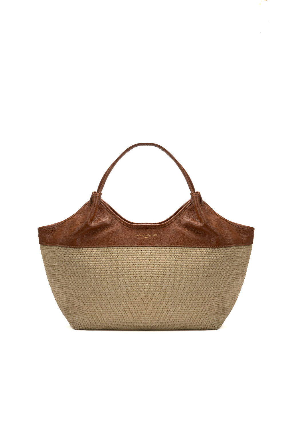 Bolso de Mano Ceto de Paja - Camel