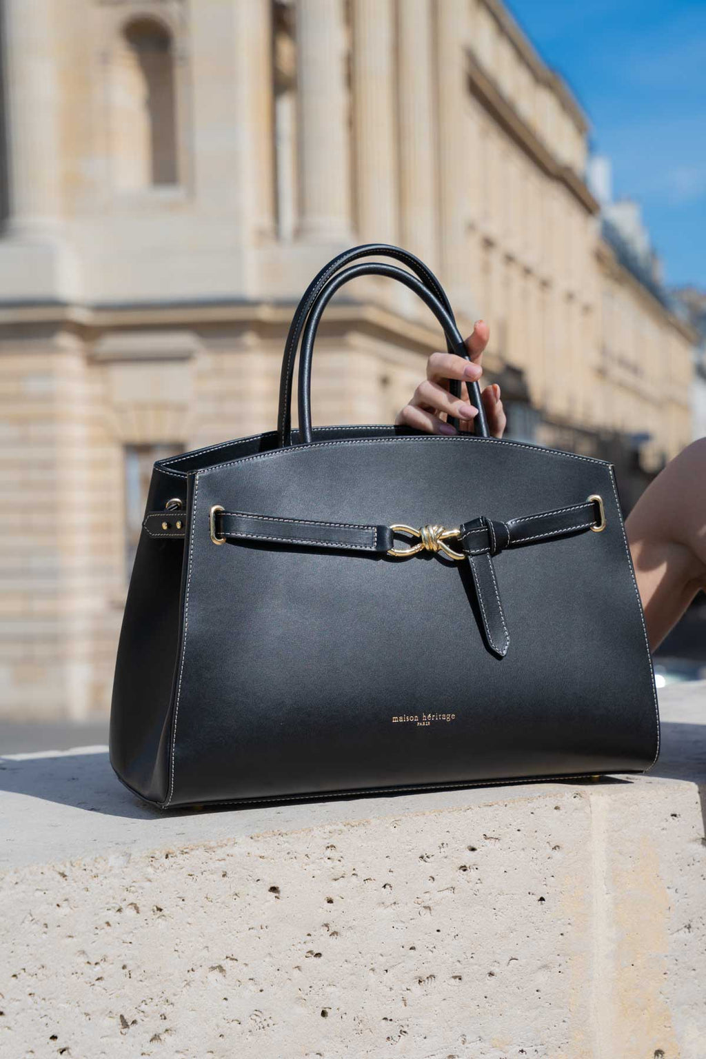 Bolso de mano Dieci - Negro
