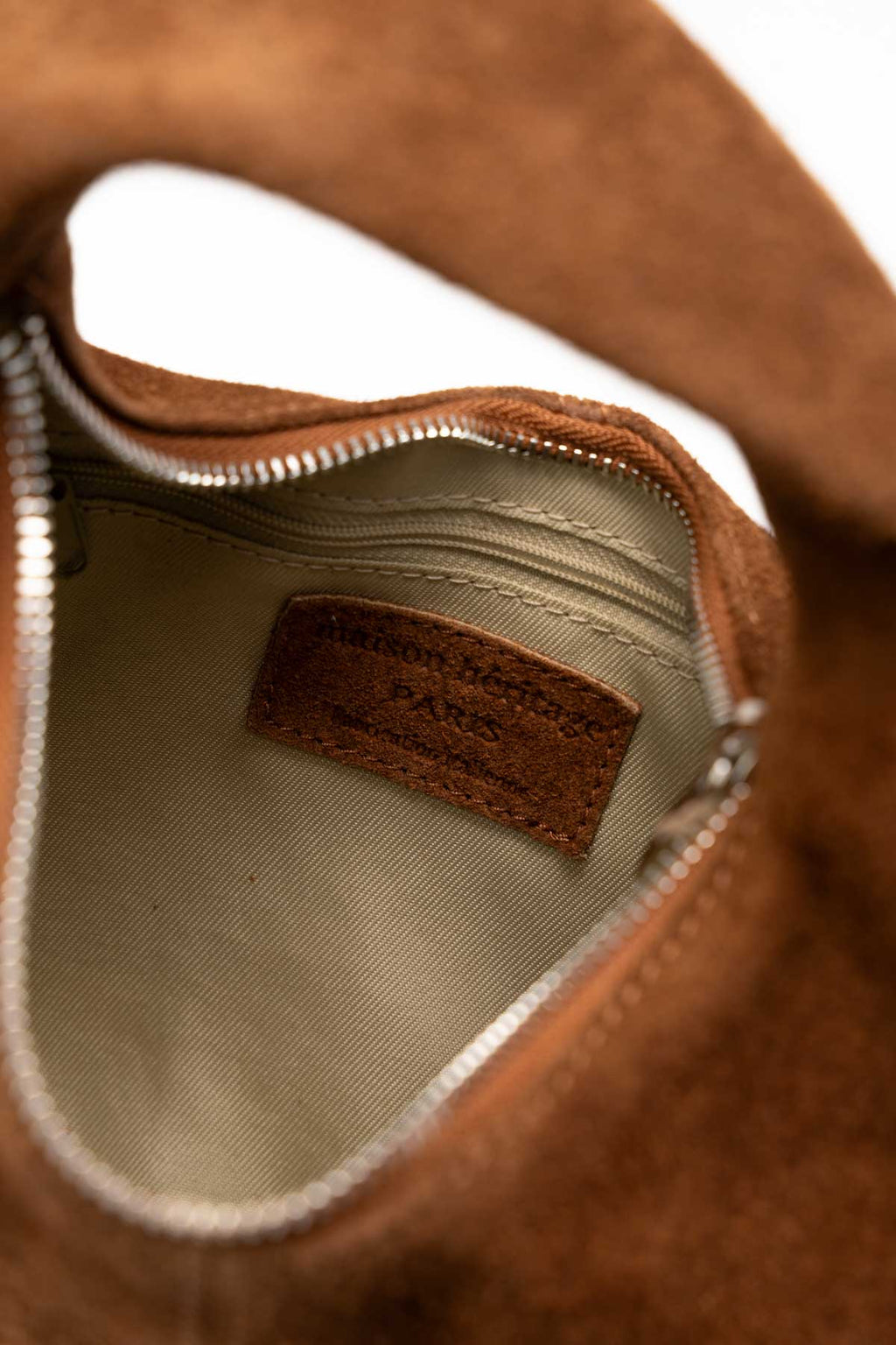 Dulce Suede Handbag - Camel