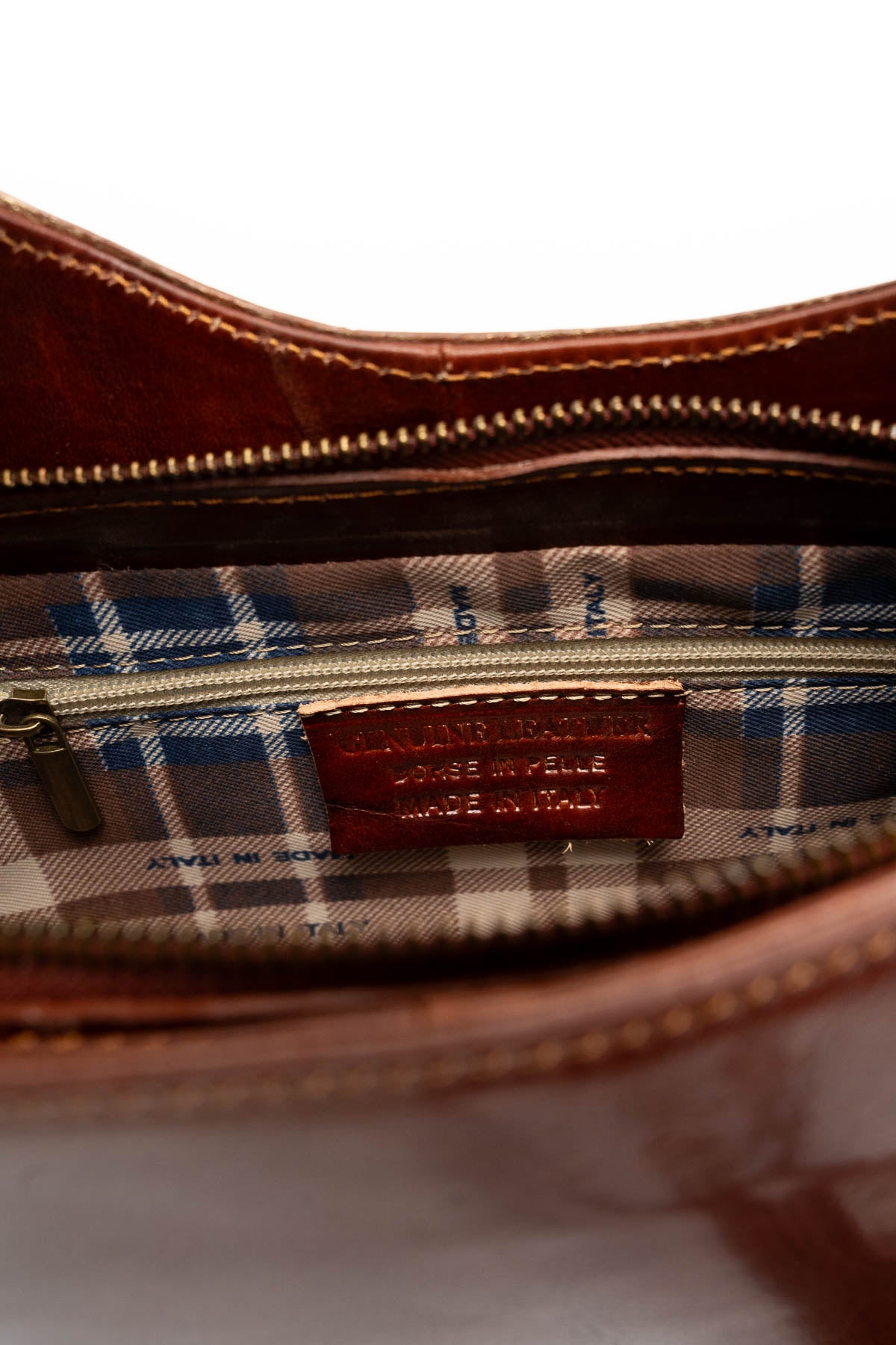 Bolso de hombro Emi Vintage - Marrón