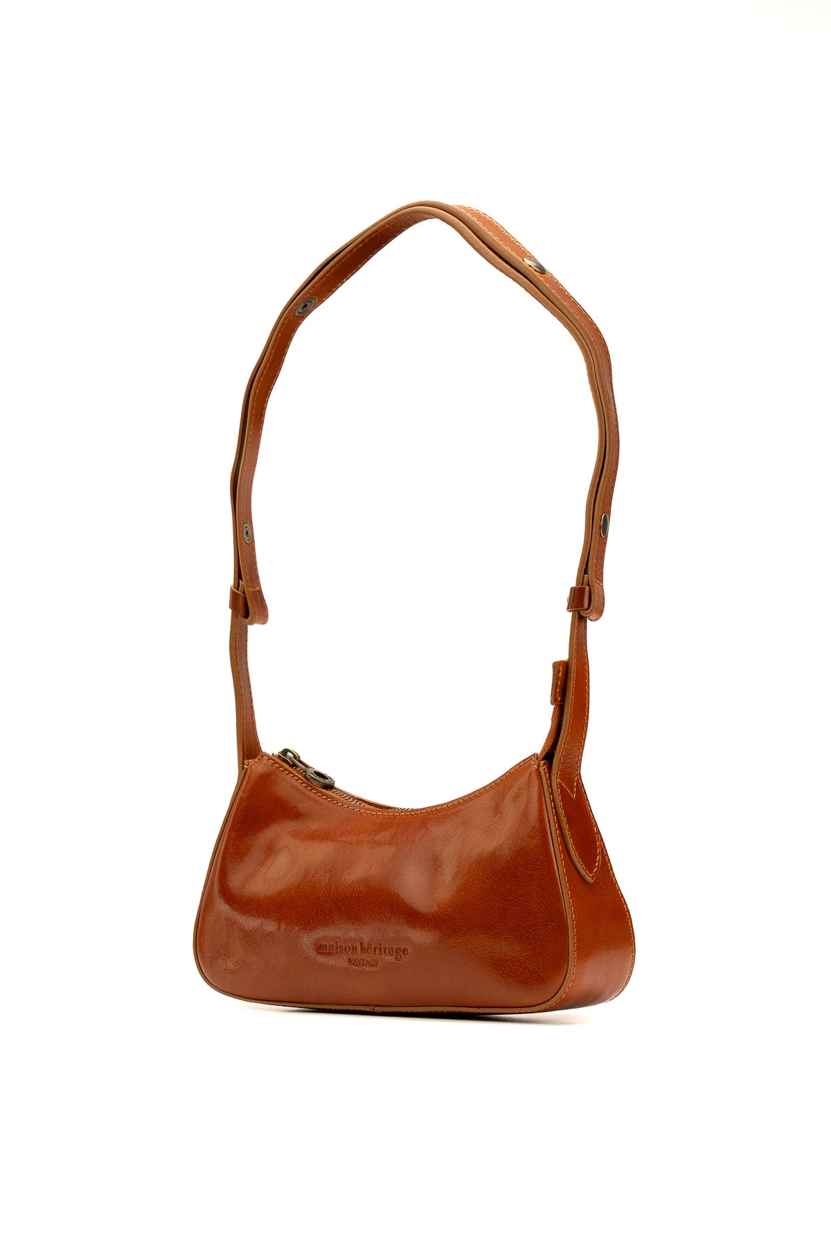 Bolso de Hombro Ezra Vintage - Camel
