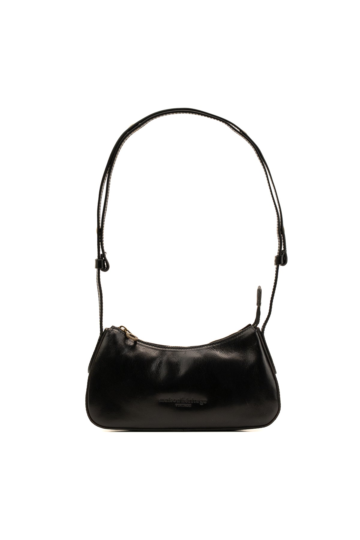Sac Porté-Épaule Ezra Vintage - Noir