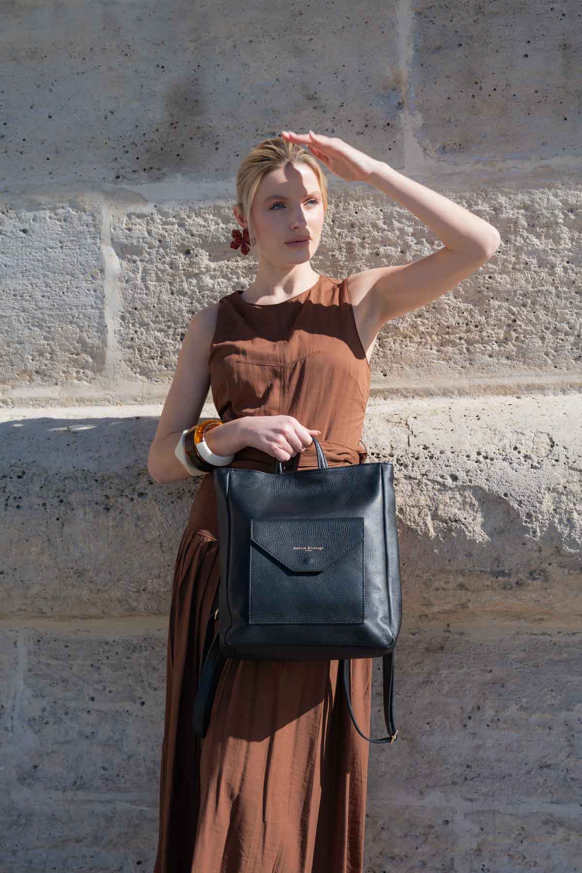 Fiori Backpack - Black