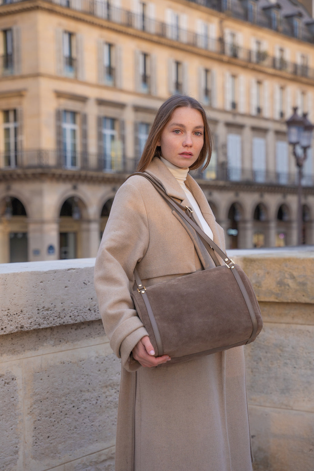 Borsa a tracolla Flexi - Tortora