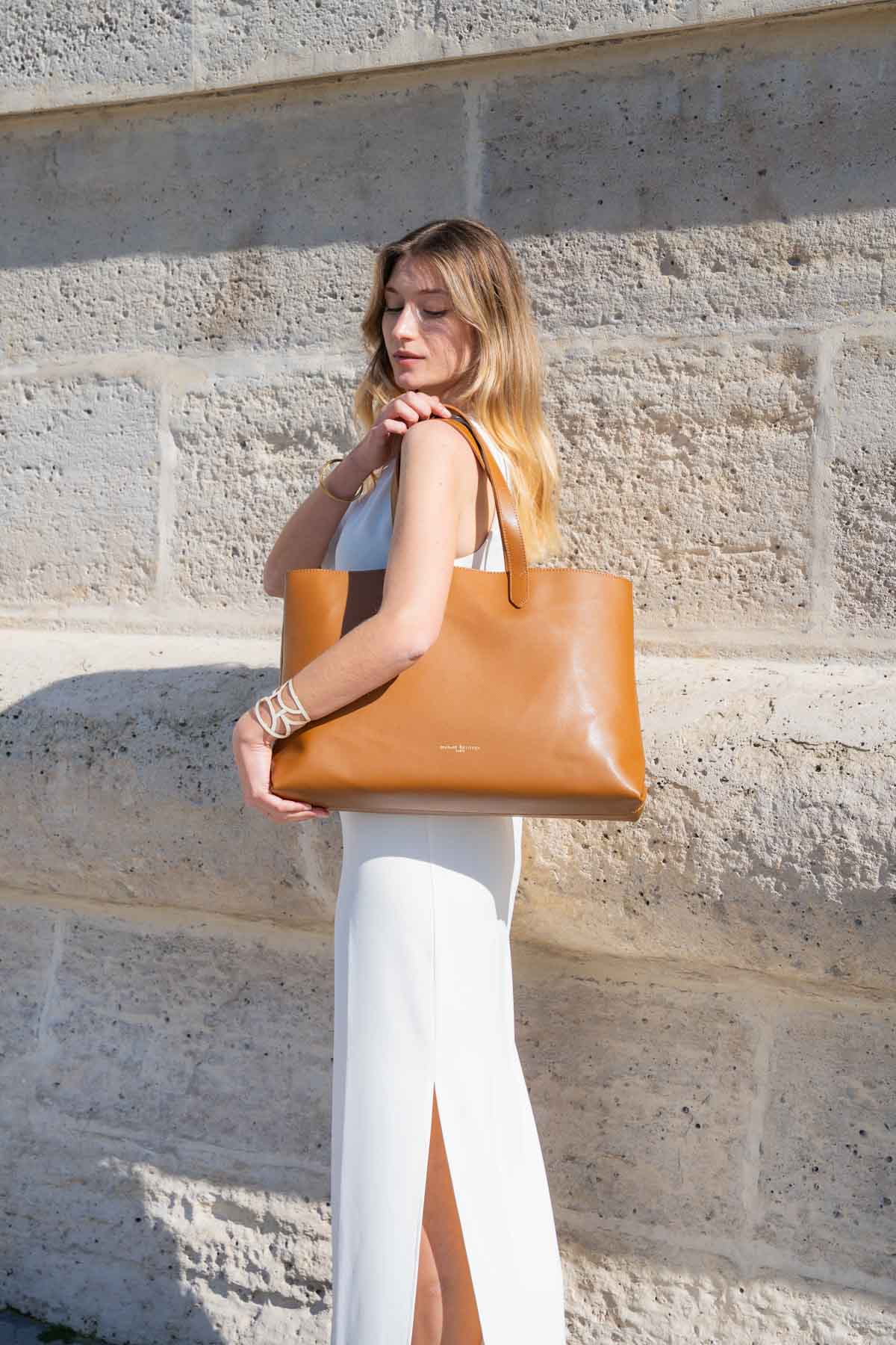 Borsa a spalla Gianni - Cammello