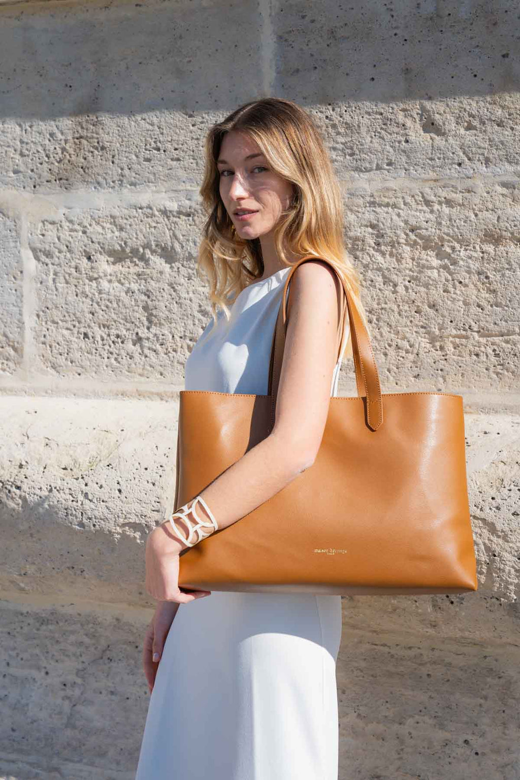 Borsa a spalla Gianni - Cammello