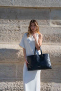 Bolso de hombro Gianni - Negro
