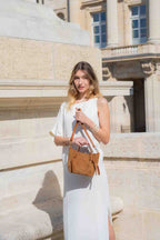 Bolso de Mano Gini - Camel