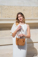 Bolso de Mano Gini - Camel