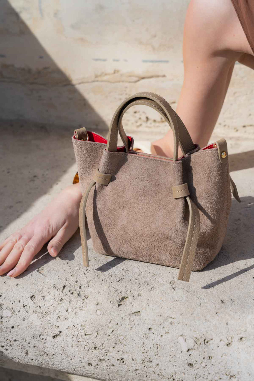 Gini Handbag - Taupe